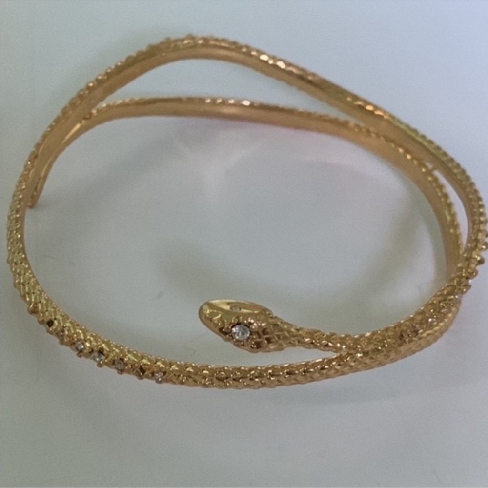 Kendra Scott vintage gold snake 🐍 bracelet - Picture 4 of 5